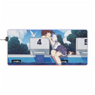 Uchiage Hanabi, Shita kara Miru ka? Yoko kara Miru ka? RGB LED Mouse Pad (Desk Mat)