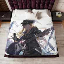 Load image into Gallery viewer, bibi rock to you Sherpa Blanket
