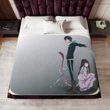 Load image into Gallery viewer, Noragami Yato, Hiyori Iki, Noragami Sherpa Blanket
