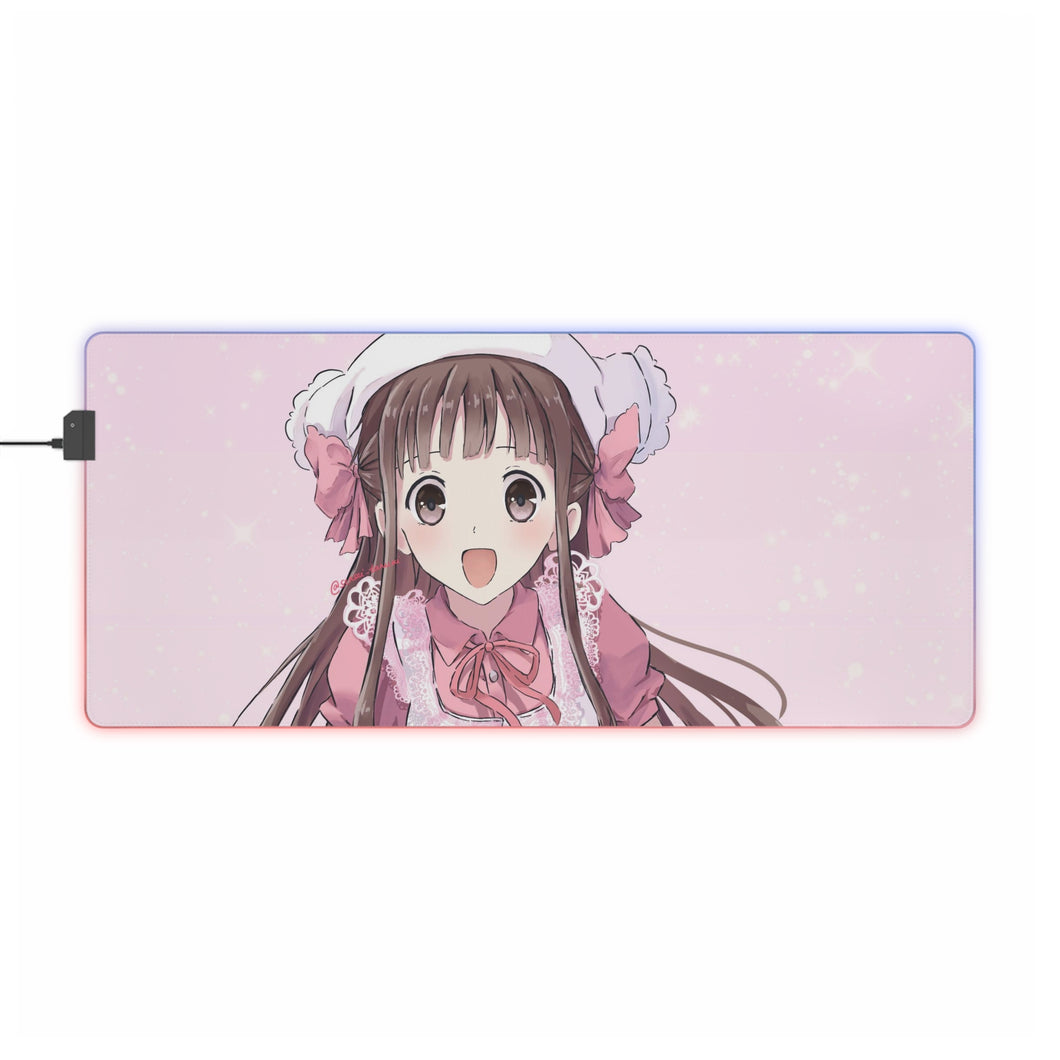 Fruits Basket RGB LED Mouse Pad (Desk Mat)