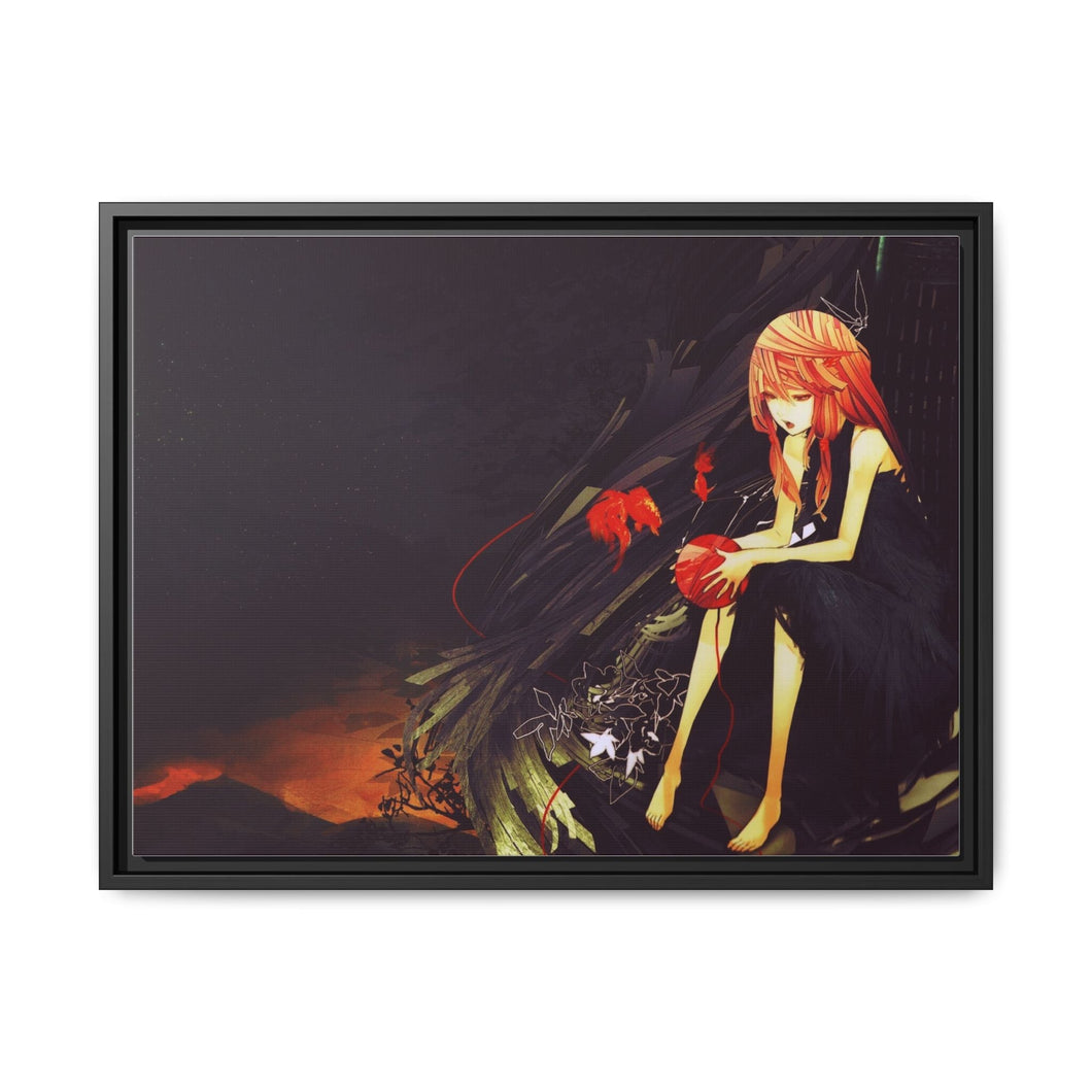 Guilty Crown Inori Yuzuriha Canvas Framed Art Print