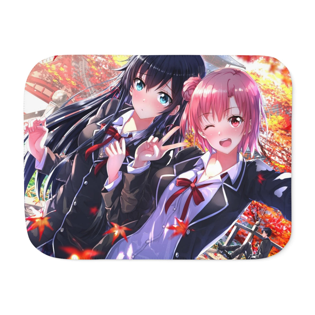 Anime My Teen Romantic Comedy SNAFU Sherpa Blanket