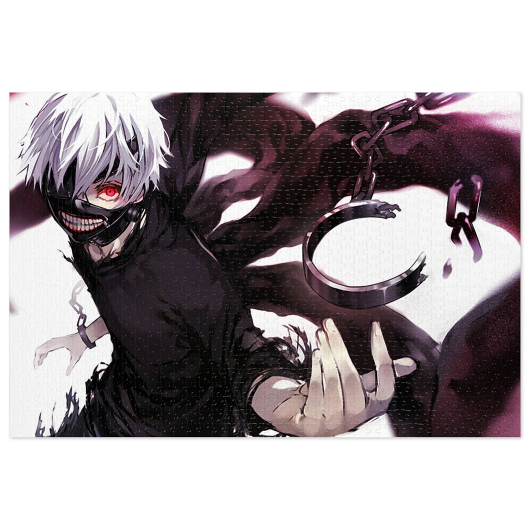 kaneki-ken mask Jigsaw Puzzle