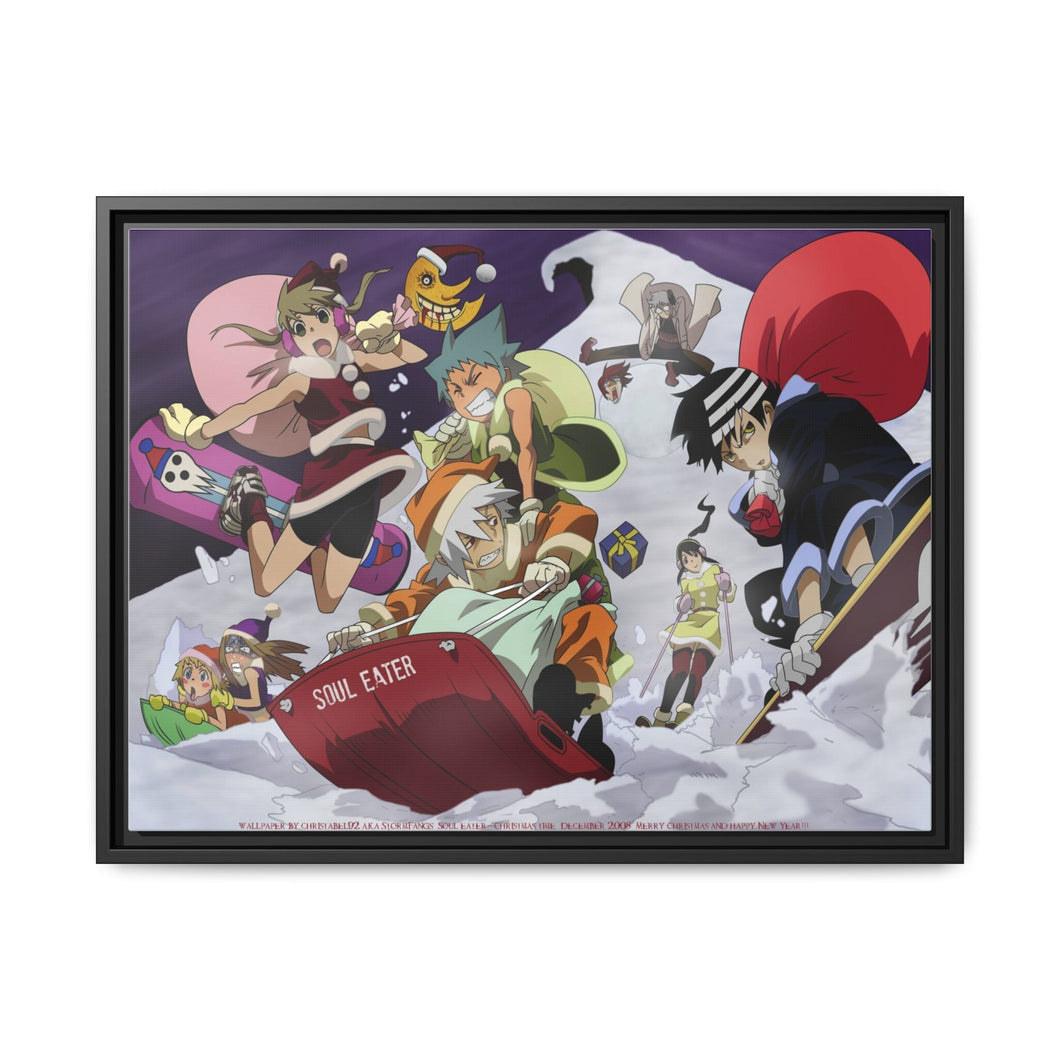 Anime Soul Eaterr Canvas Framed Art Print