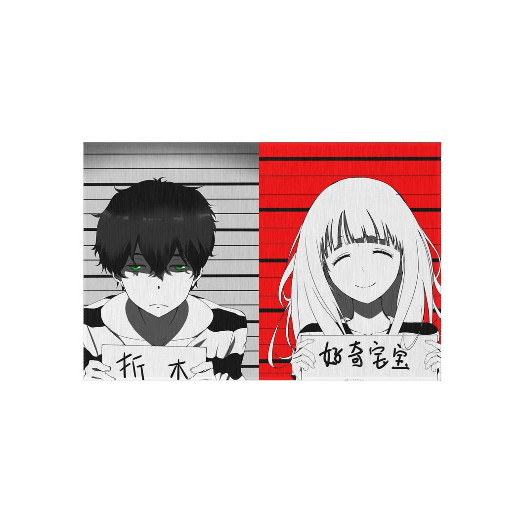 Eru Chitanda  And  Hōtarō Oreki Wanted Rug