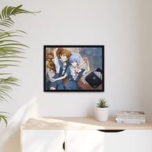 Load image into Gallery viewer, Anime Neon Genesis Evangelion Canvas Framed Art Print
