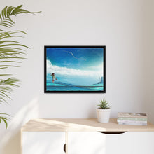 Load image into Gallery viewer, Anime Spirited Away Canvas Framed Art Print
