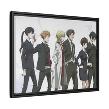 Load image into Gallery viewer, Psycho- Pass Main Members Canvas Framed Art Print
