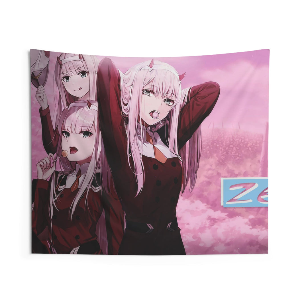 Zero Two Indoor Wall Tapestry