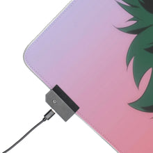 Load image into Gallery viewer, My Hero Academia Izuku Midoriya RGB LED Mouse Pad (Desk Mat)
