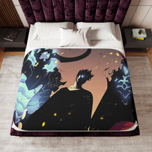 Load image into Gallery viewer, Anime Solo Leveling Sherpa Blanket
