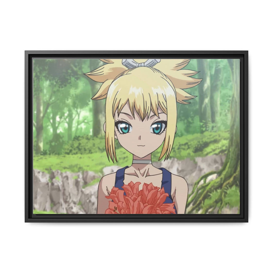 Anime Dr. Stone Canvas Framed Art Print