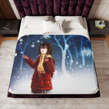 Load image into Gallery viewer, Anime ERASED Sherpa Blanket
