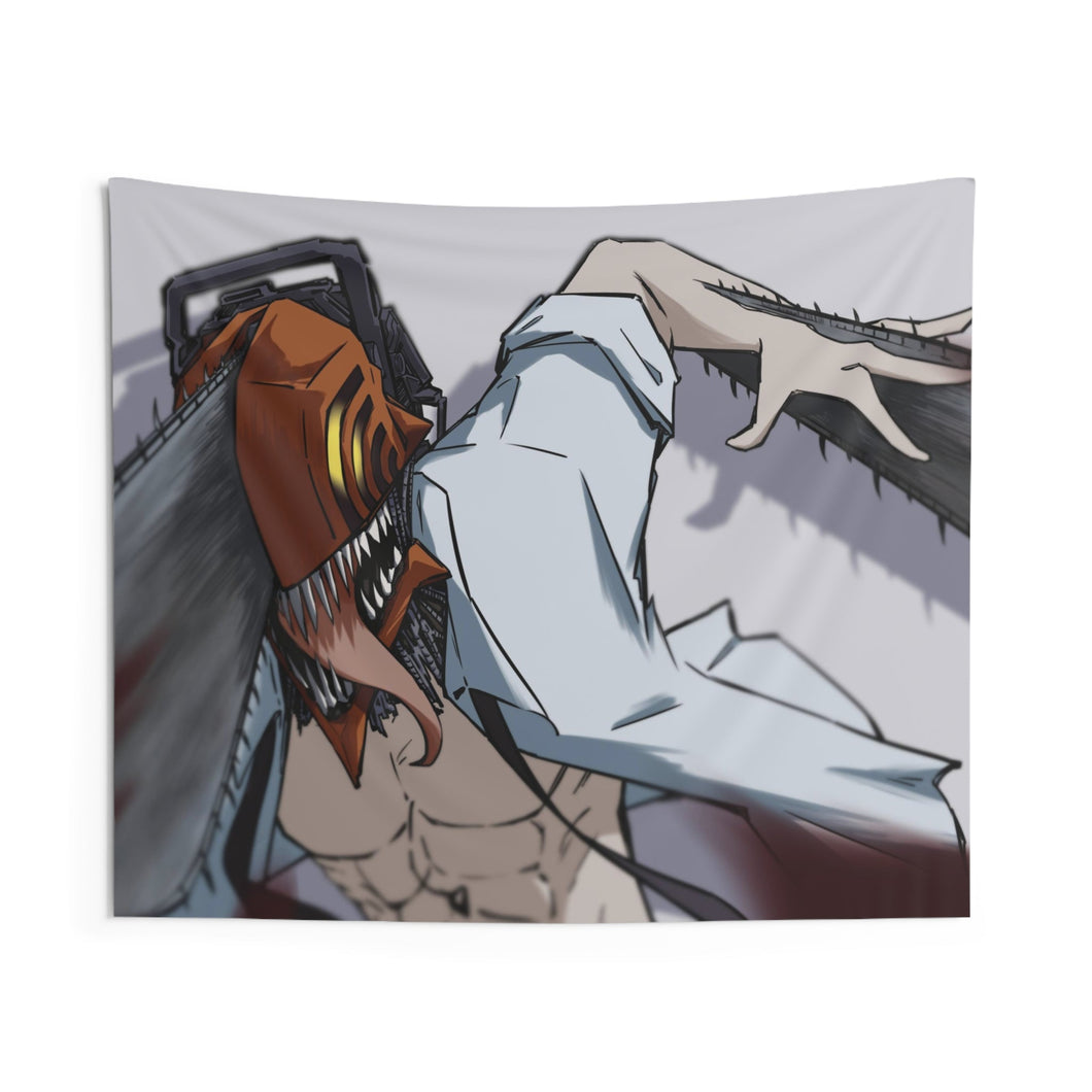 Anime Chainsaw Man Indoor Wall Tapestry