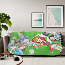 Load image into Gallery viewer, Love Live! Kotori Minami, Umi Sonoda, Honoka Kousaka Sherpa Blanket
