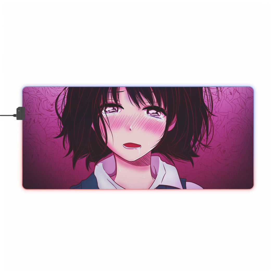 Kuzu No Honkai Hanabi Yasuraoka RGB LED Mouse Pad (Desk Mat)