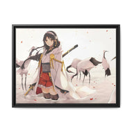 Anime Kantai Collection Canvas Framed Art Print