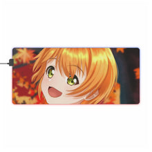 Load image into Gallery viewer, Love Live! Rin Hoshizora RGB LED Mouse Pad (Desk Mat)
