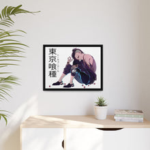 Load image into Gallery viewer, Anime Tokyo Ghoul Canvas Framed Art Print
