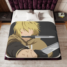 Load image into Gallery viewer, Thorfinn - Vinland Saga Sherpa Blanket
