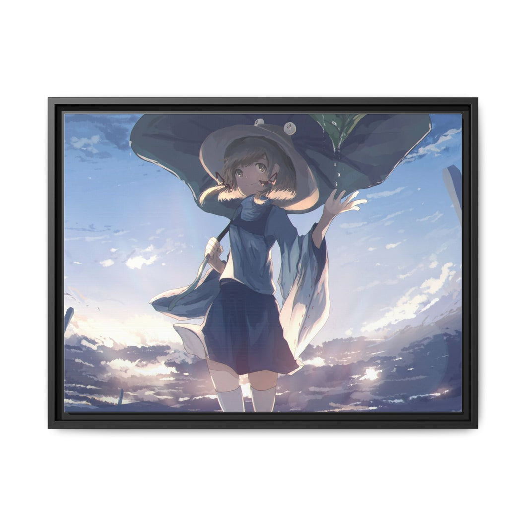 Anime Touhou Canvas Framed Art Print