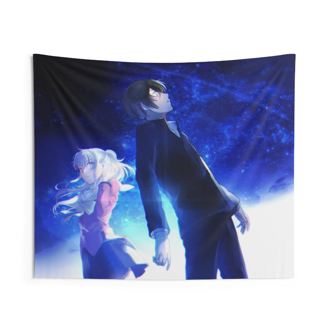 Yū Otosaka and Nao Tomori Together Indoor Wall Tapestry
