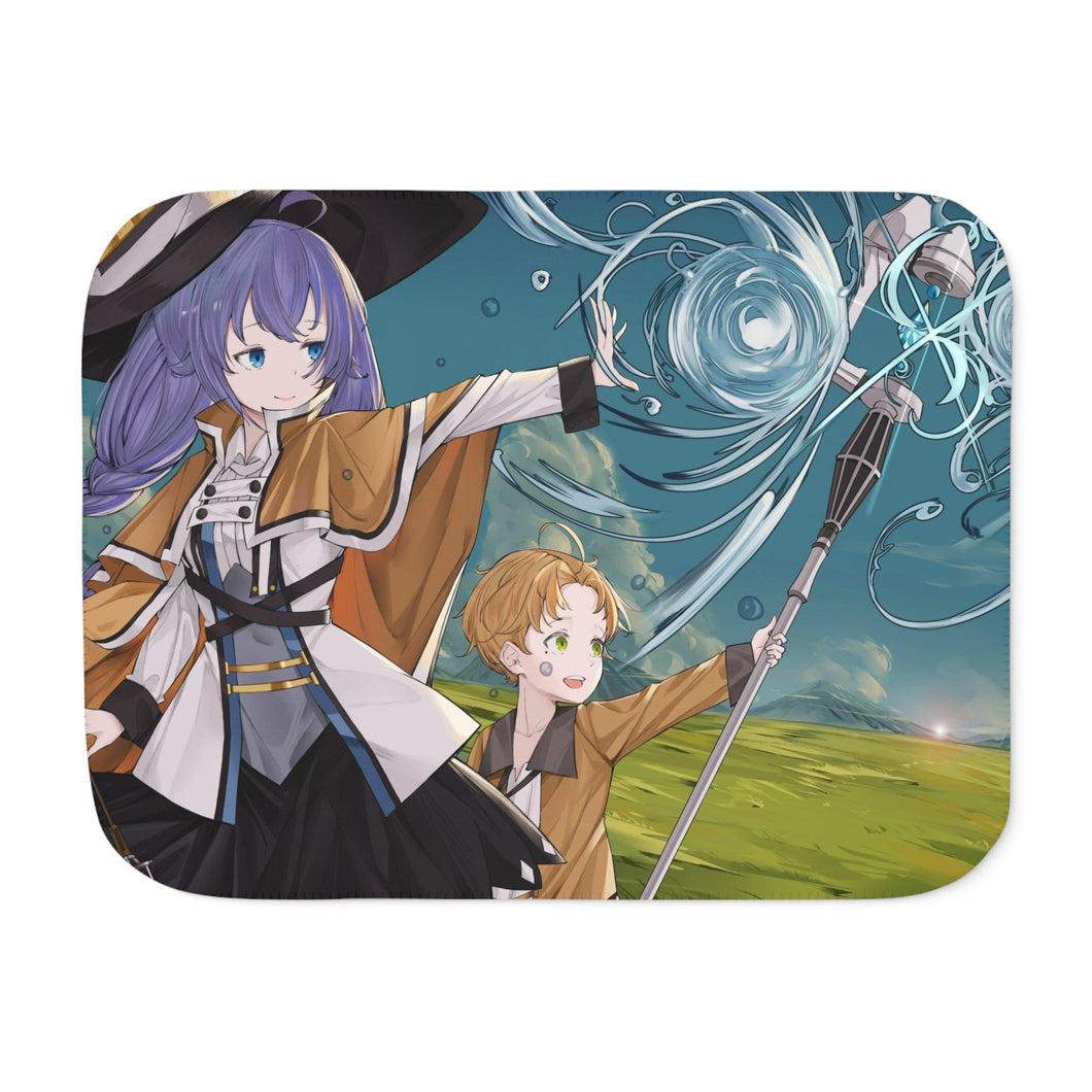 Mushoku Tensei: Jobless Reincarnation Roxy Migurdia, Rudeus Greyrat Sherpa Blanket