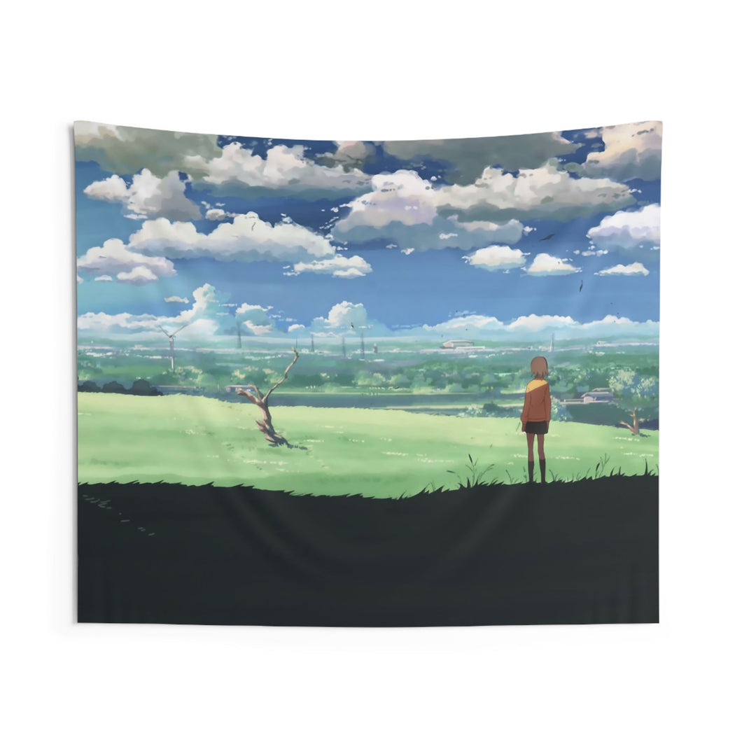 Alone in the field Indoor Wall Tapestry