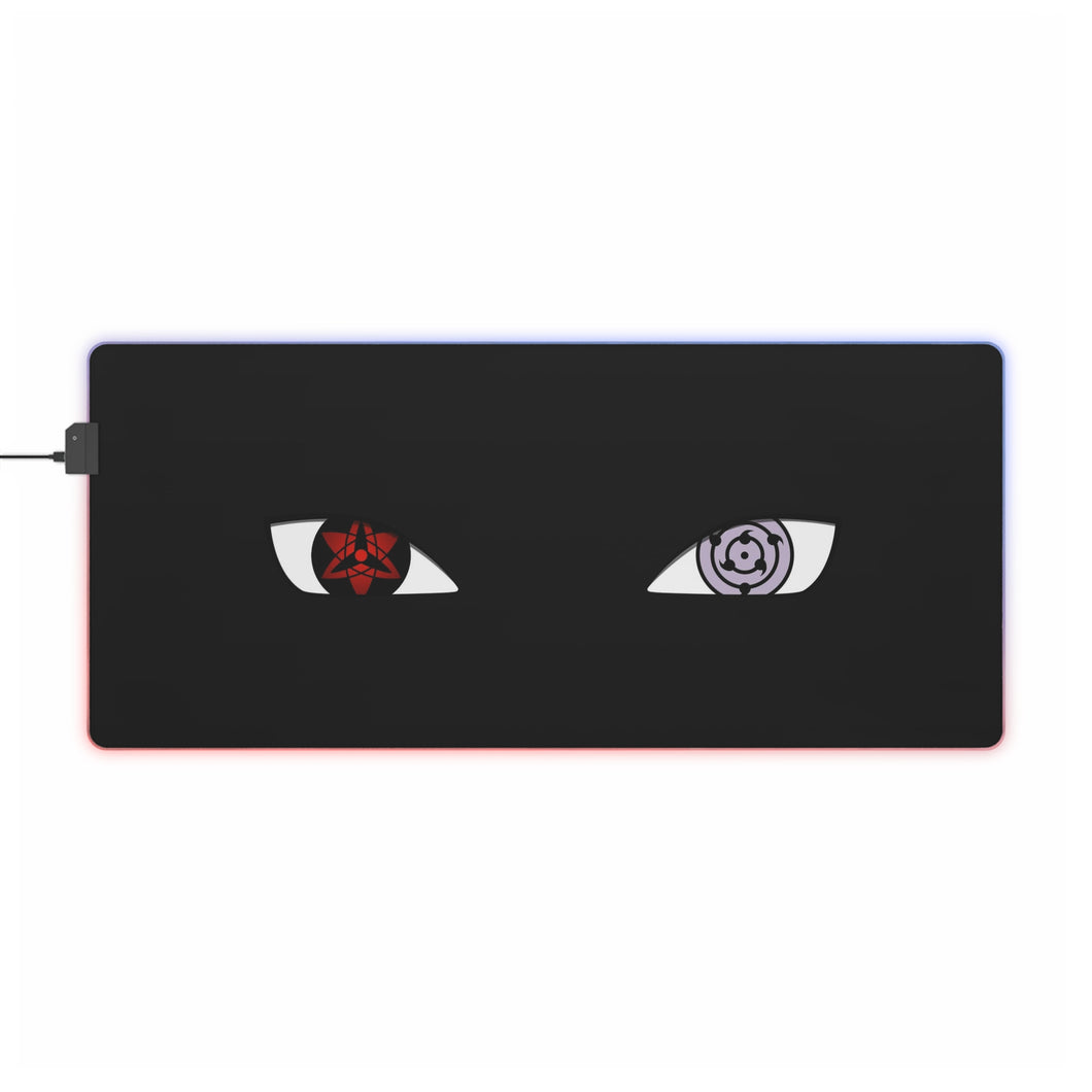 Sasuke Eyes RGB LED Mouse Pad (Desk Mat)