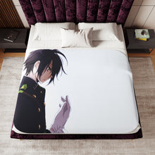 Load image into Gallery viewer, Anime Seraph of the End Sherpa Blanket
