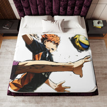 Load image into Gallery viewer, Shōyō Hinata Sherpa Blanket
