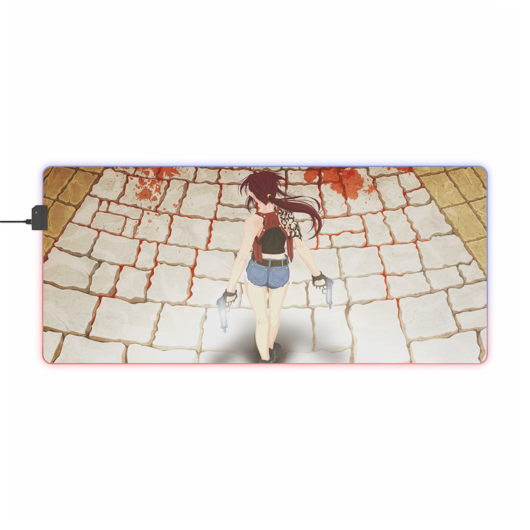 Black Lagoon RGB LED Mouse Pad (Desk Mat)