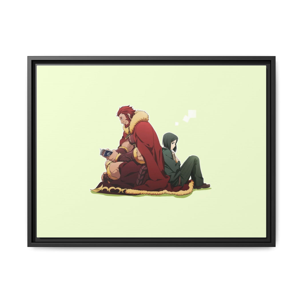 Anime Fate/Zero Canvas Framed Art Print