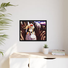 Load image into Gallery viewer, Anime Princess Mononoke Canvas Framed Art Print
