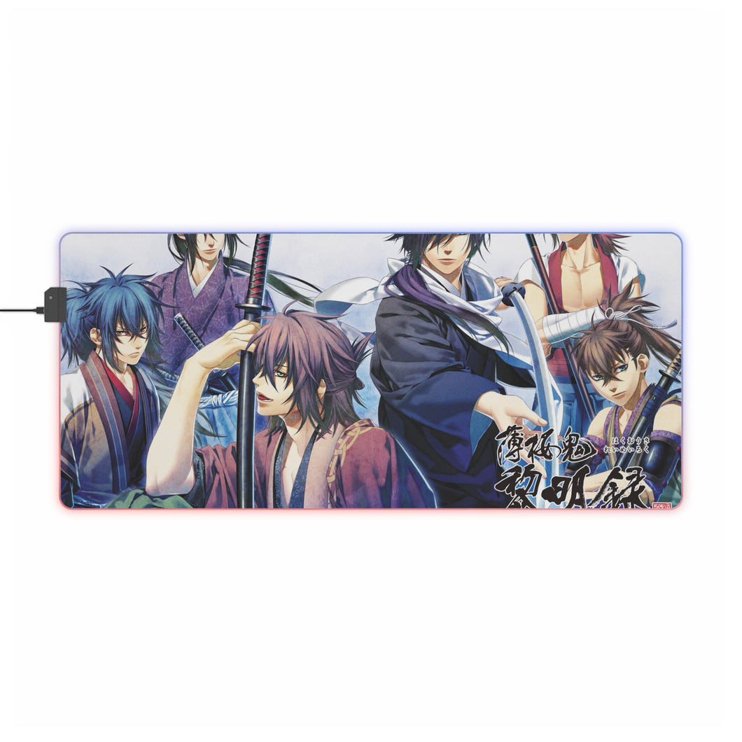 Hakuouki Shinsengumi Kitan RGB LED Mouse Pad (Desk Mat)