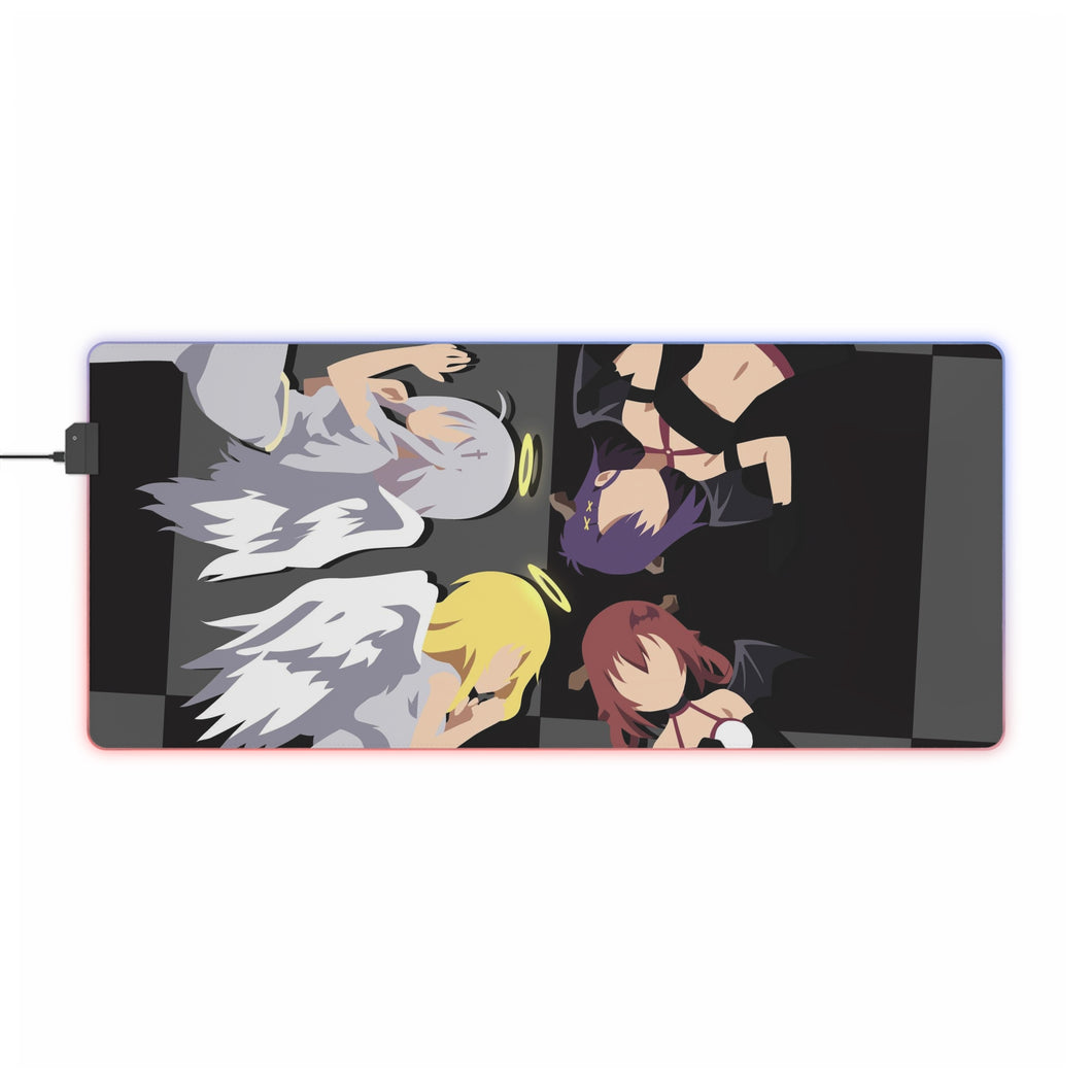Gabriel Dropout Minimalist V1 RGB LED Mouse Pad (Desk Mat)