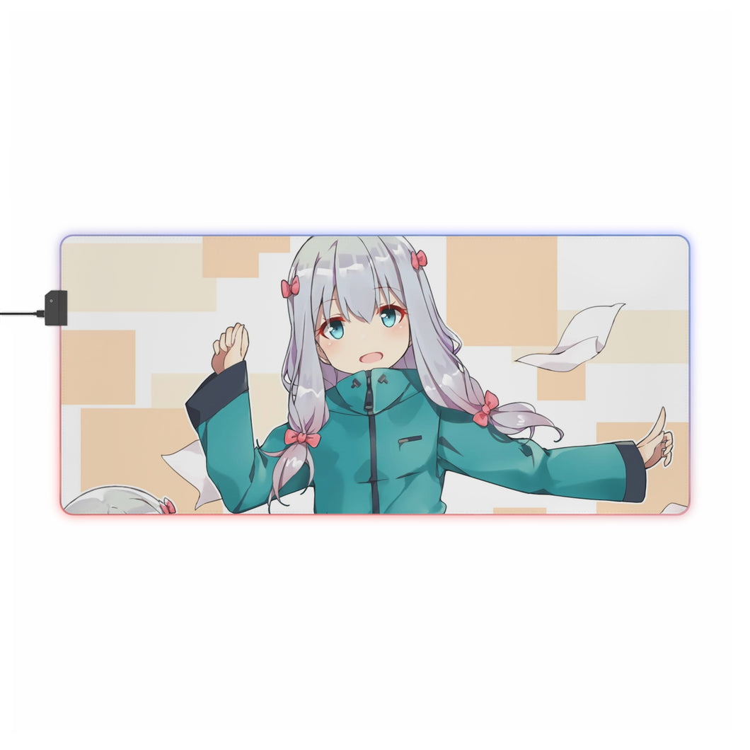 EroManga-Sensei RGB LED Mouse Pad (Desk Mat)
