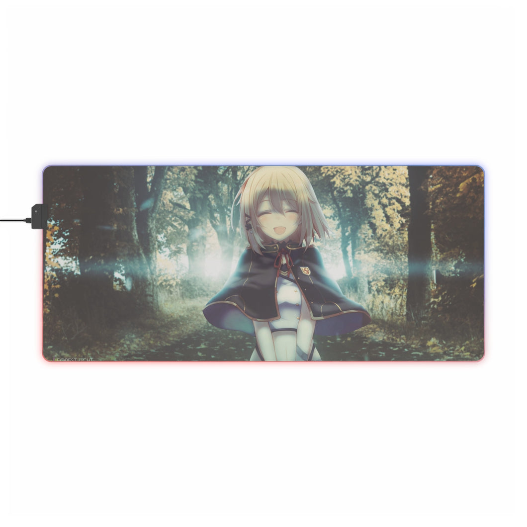 Rokudenashi Majutsu Koushi To Akashic Records Rumia Tingel RGB LED Mouse Pad (Desk Mat)