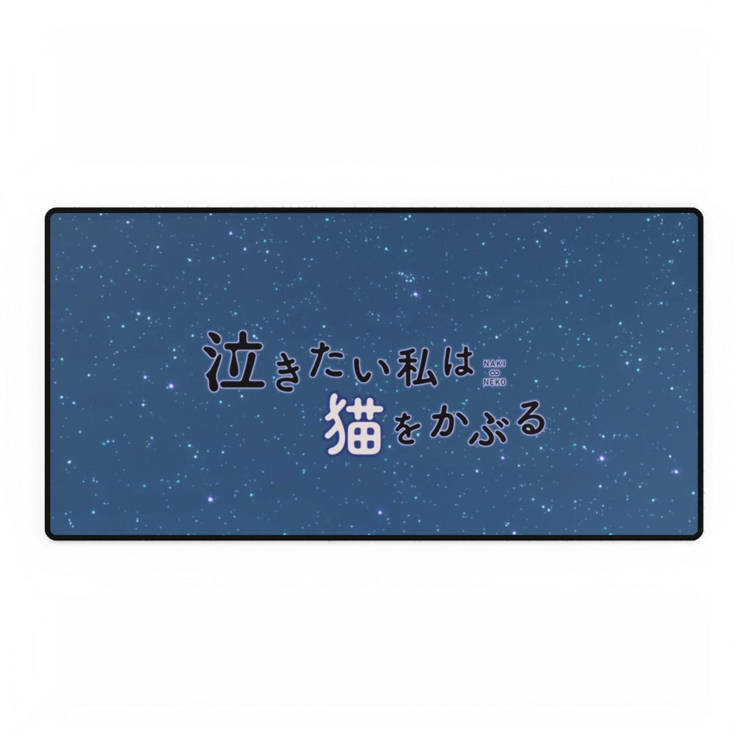 A Whisker Away Mouse Pad (Desk Mat)