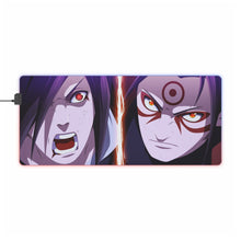 Load image into Gallery viewer, Madara Vs Hashirama RGB LED Mouse Pad (Desk Mat)
