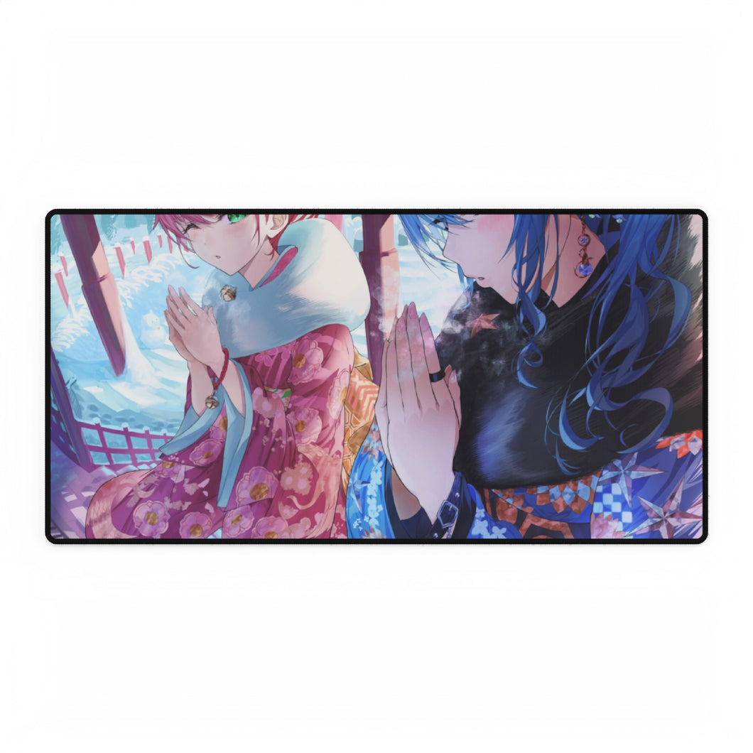 Hoshimachi Suisei & Sakura Miko Mouse Pad (Desk Mat)