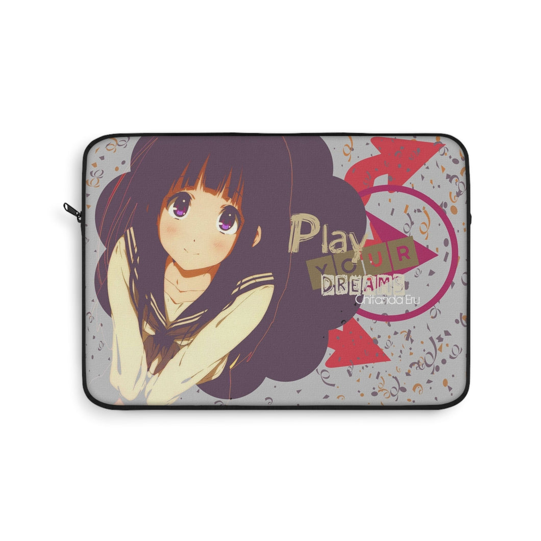 Eru Chitanda - Play your dream Laptop Sleeve