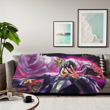 Load image into Gallery viewer, Anime Jojo's Bizarre Adventure Sherpa Blanket
