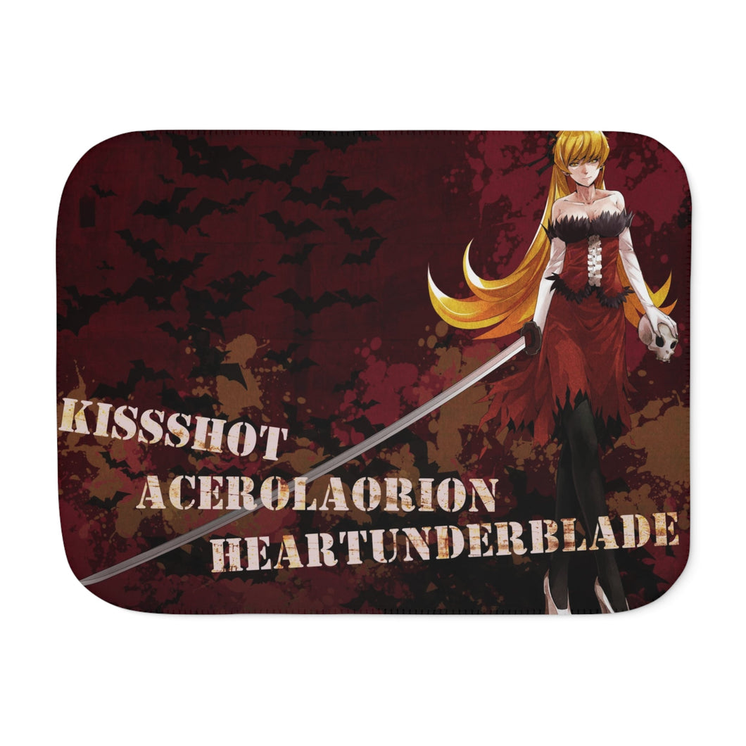 Monogatari (Series) Sherpa Blanket