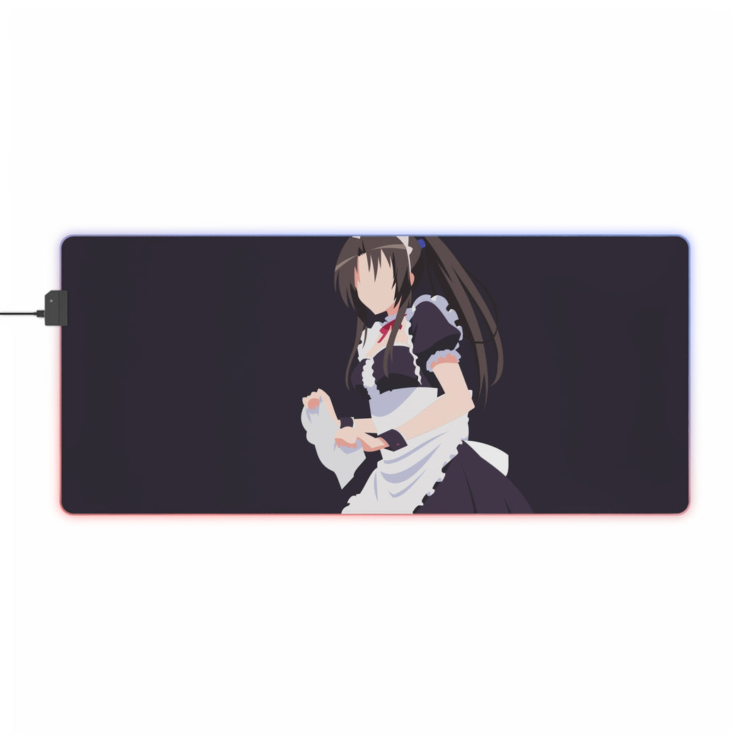 To Love-Ru RGB LED Mouse Pad (Desk Mat)