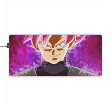 Load image into Gallery viewer, Super Saiyan Rose RGB LED Mouse Pad (Desk Mat)
