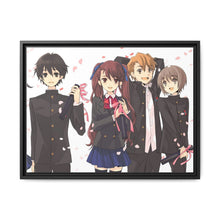 Load image into Gallery viewer, Mei,Kouichi,Izumi,Naoya and Yuuya Canvas Framed Art Print
