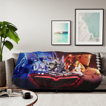 Load image into Gallery viewer, Black Clover Asta, Noelle Silva, Yuno, Yami Sukehiro, Julius Novachrono Sherpa Blanket
