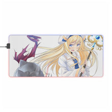 Load image into Gallery viewer, Goblin Slayer Goblin Slayer, Priestess RGB LED Mouse Pad (Desk Mat)
