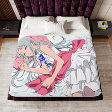 Load image into Gallery viewer, Anohana Meiko Honma Sherpa Blanket
